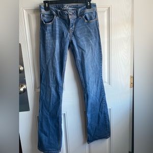 Boot cut blue jeans by YMI Premium